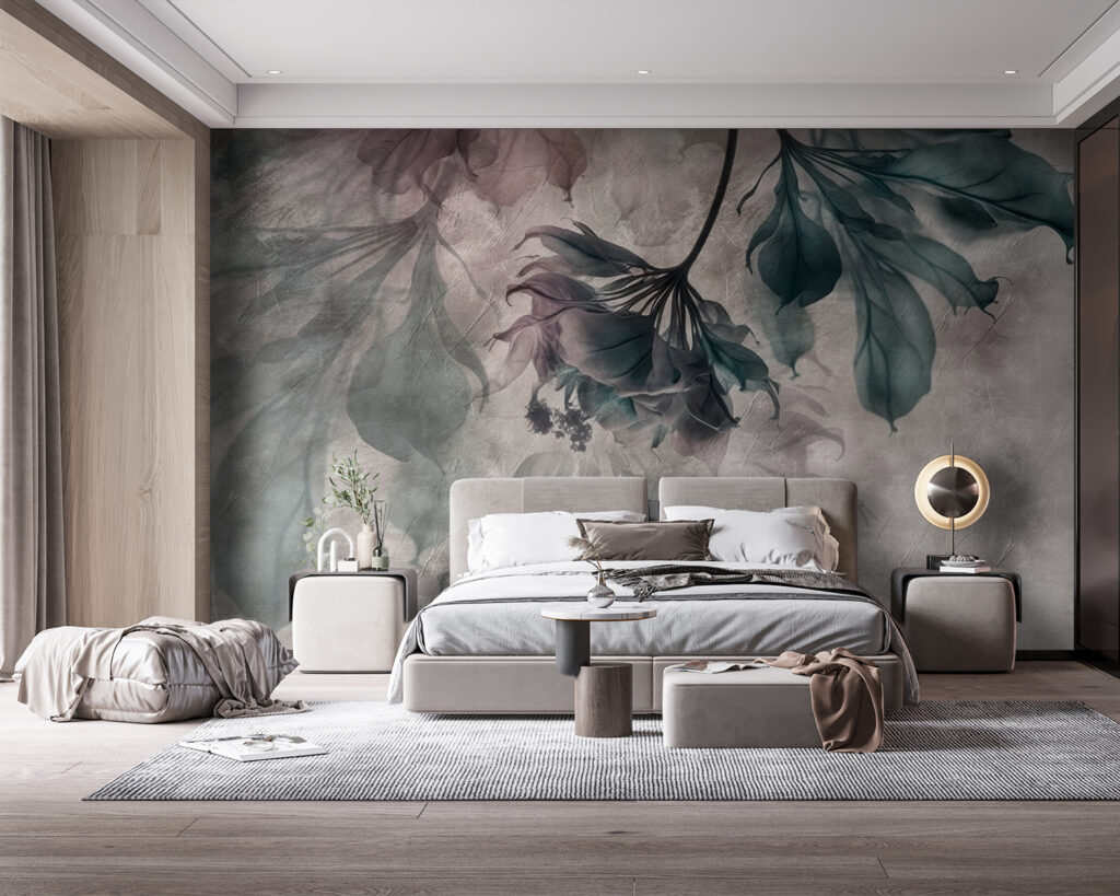 Delicate leaves in soft hues Delicate leaves in soft hues