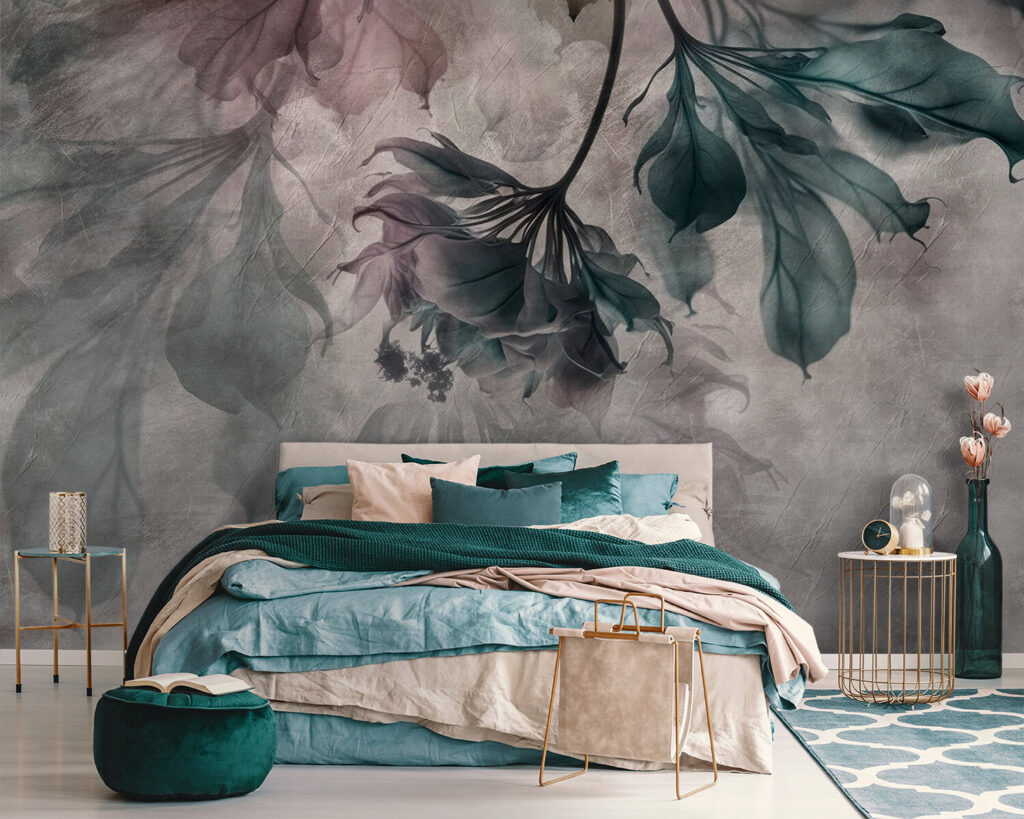 Delicate leaves in soft hues Delicate leaves in soft hues