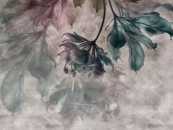 Delicate leaves in soft hues. Delicate leaves in soft hues.