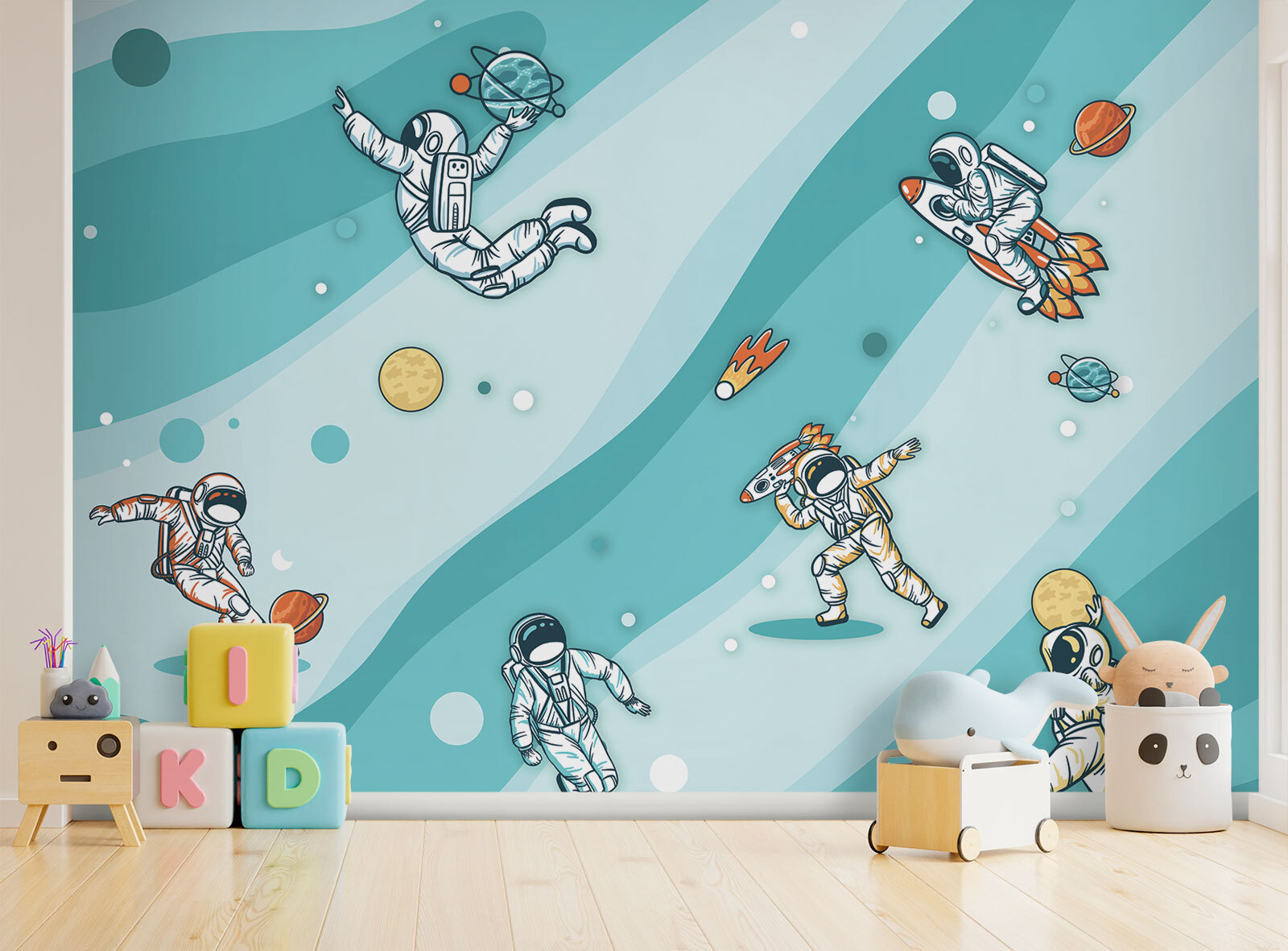 u93758pir1m - Group of astronauts in space - tegory