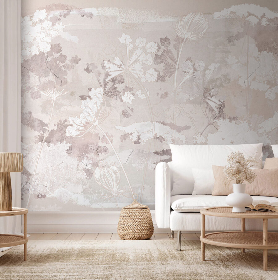 White and gray floral pattern u93665pig3 900x909 - White and gray floral pattern - tegory