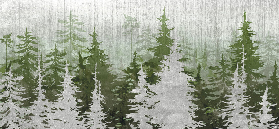 Wall murals Group of trees in a forest - Image 4