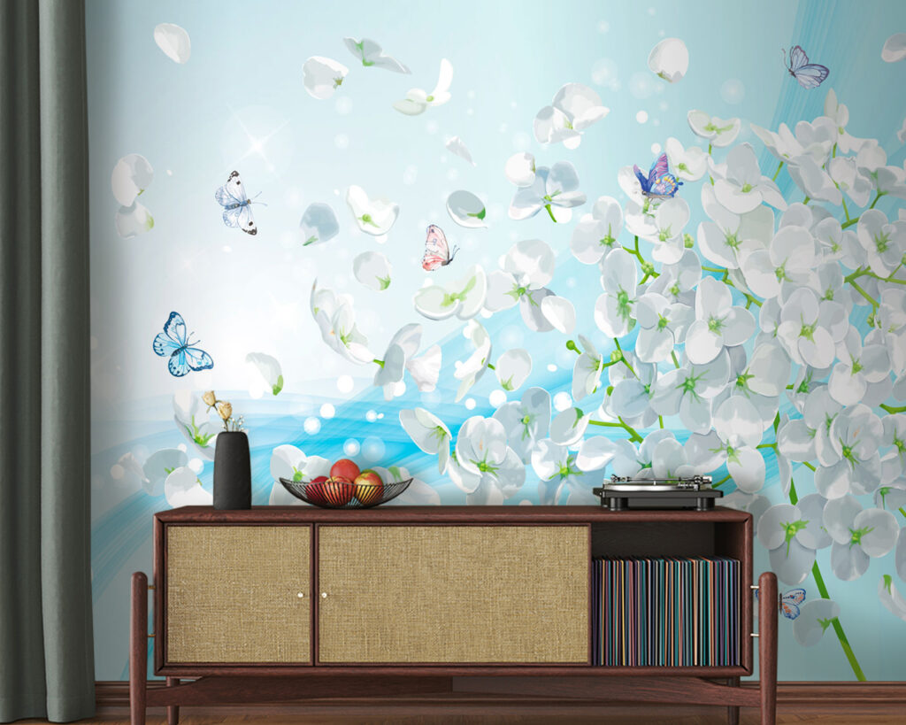 u93477pig20 1024x819 - White flowers with butterflies flying - tegory