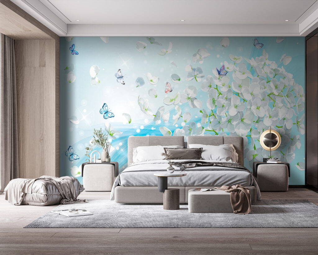 u93477pib114 1024x819 - White flowers with butterflies flying - tegory