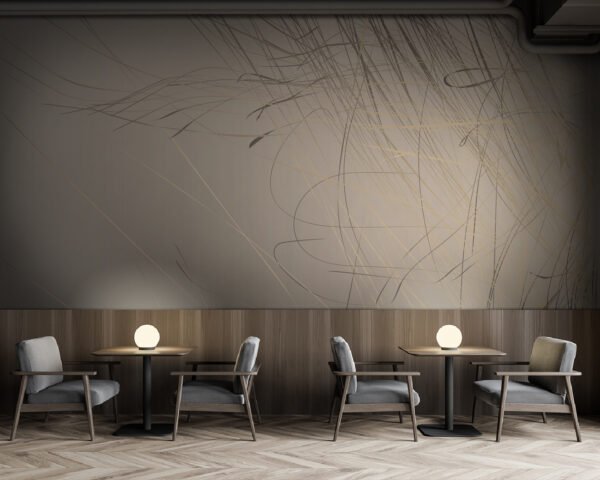 Abstract lines on a soft background. Abstract lines on a soft background.