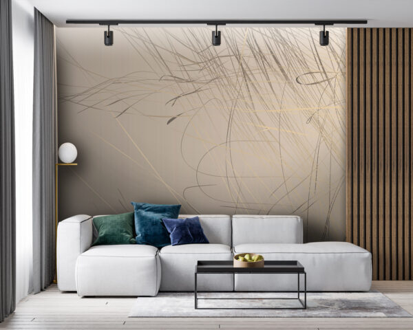 Abstract lines on a soft background. Abstract lines on a soft background.