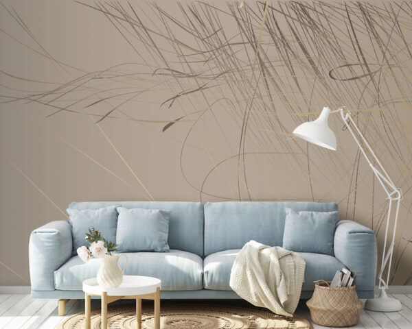Abstract lines on a soft background. Abstract lines on a soft background.