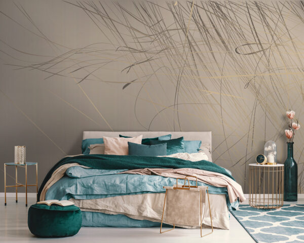 Abstract lines on a soft background. Abstract lines on a soft background.