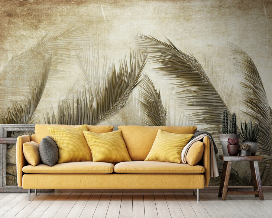 Group of palm trees