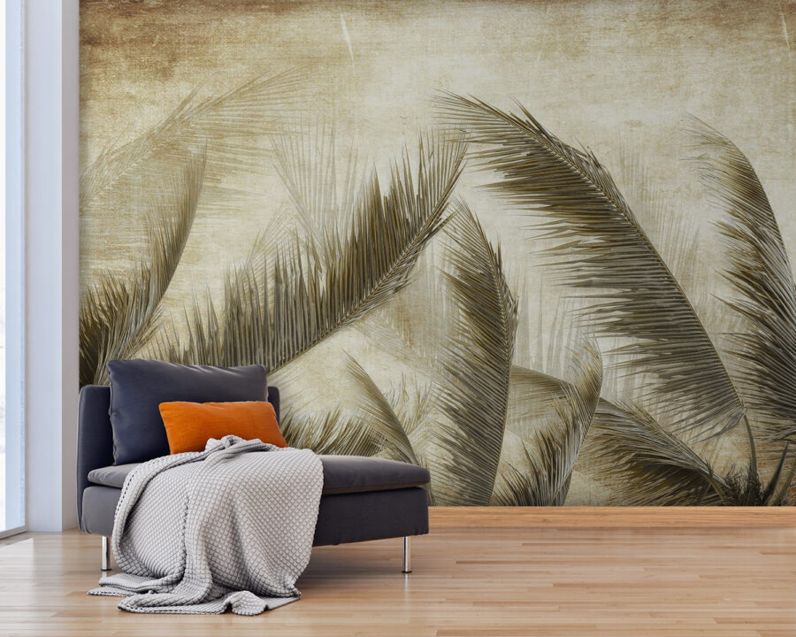 Group of palm trees
