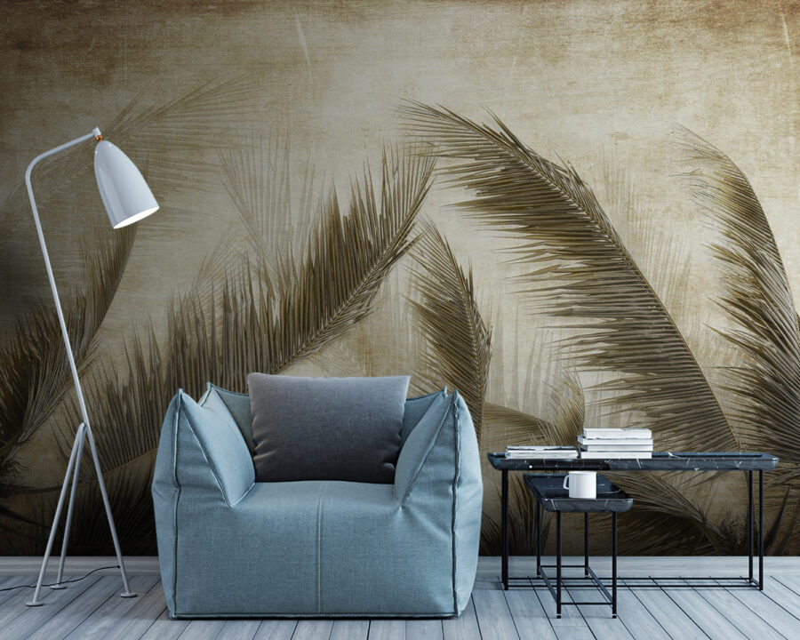 Group of palm trees
