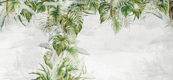 Painting of a tropical plant Painting of a tropical plant