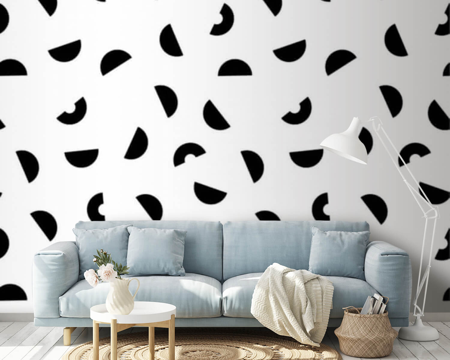 Black and white pattern u89634pig14m - Black and white pattern - tegory