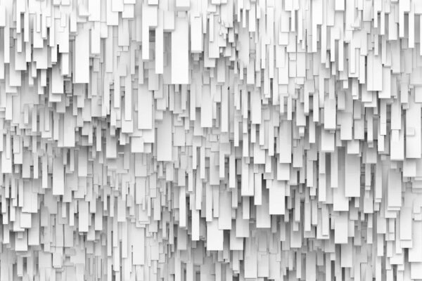 White rectangular shapes on a wall White rectangular shapes on a wall
