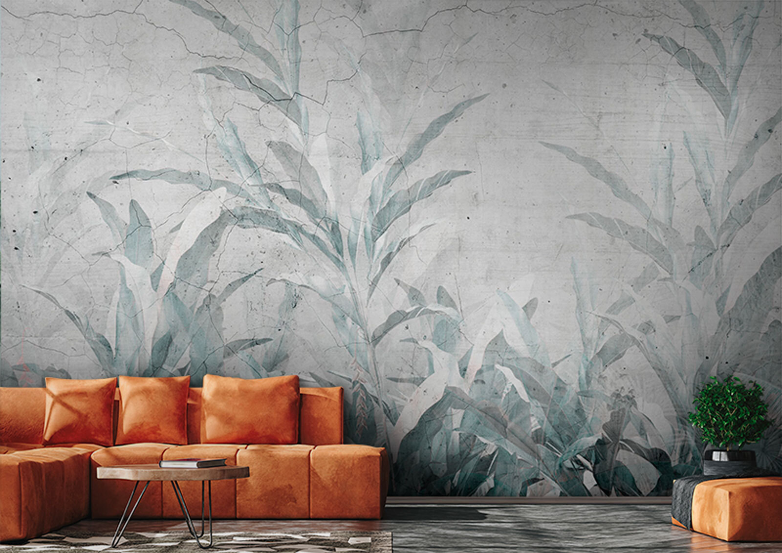 u78599pig1m - Soft leaves against a textured backdrop - tegory