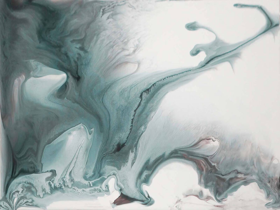 Swirling hues of tranquil abstraction Swirling hues of tranquil abstraction