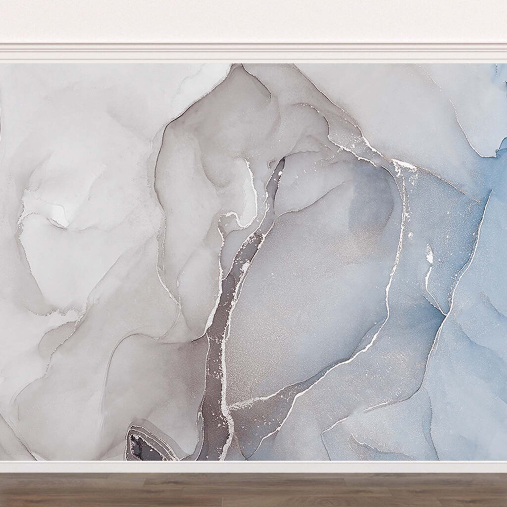Abstract flowing shapes in soft tones Abstract flowing shapes in soft tones
