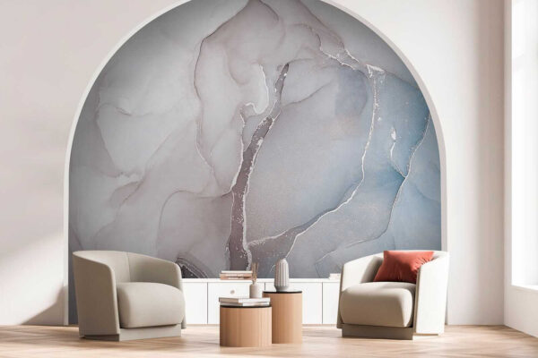 Abstract flowing shapes in soft tones Abstract flowing shapes in soft tones