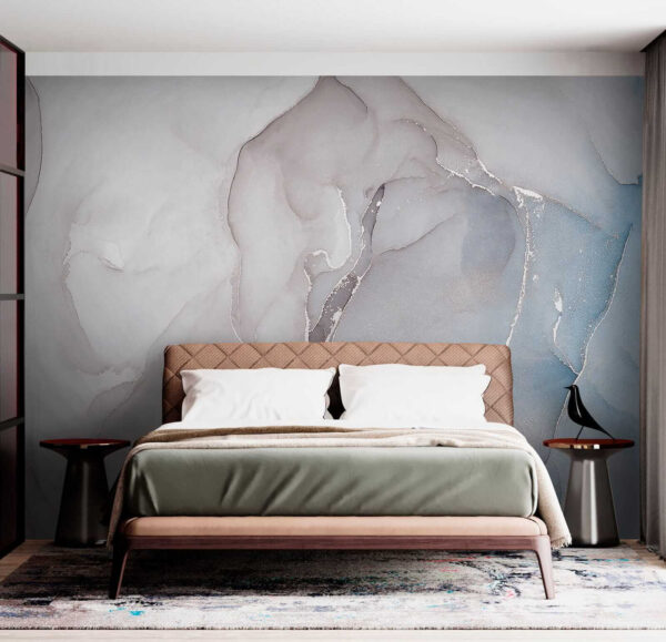 Abstract flowing shapes in soft tones Abstract flowing shapes in soft tones