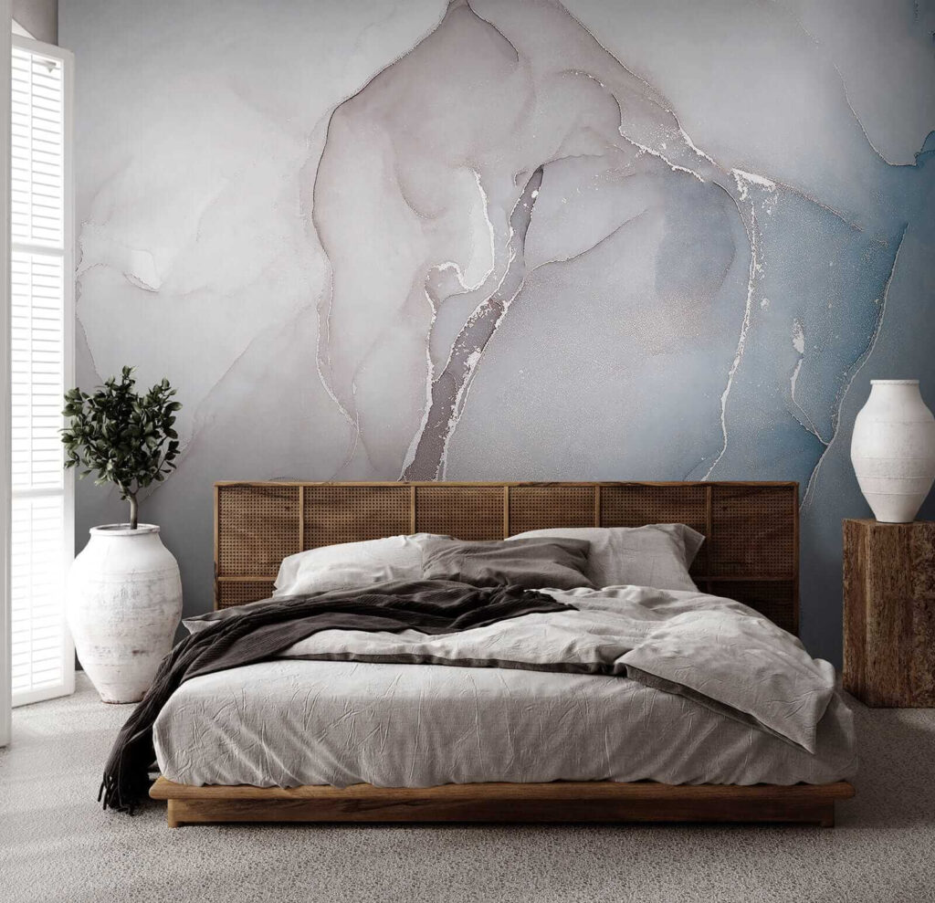 Abstract flowing shapes in soft tones Abstract flowing shapes in soft tones