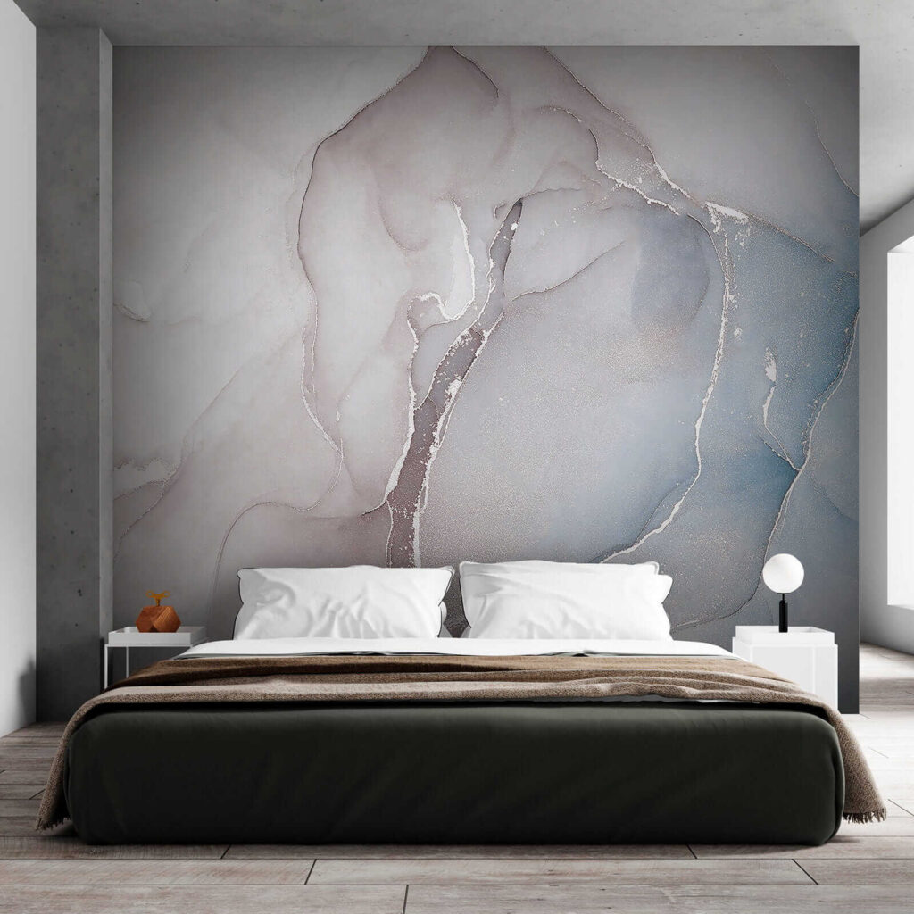 Abstract flowing shapes in soft tones Abstract flowing shapes in soft tones