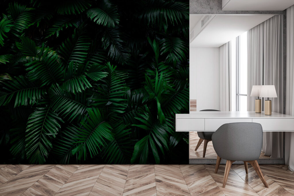 Group of green leaves Group of green leaves