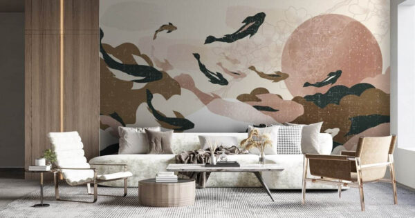 Painting of fish in the sky u72930pig1 600x316 - Painting of fish in the sky - tegory