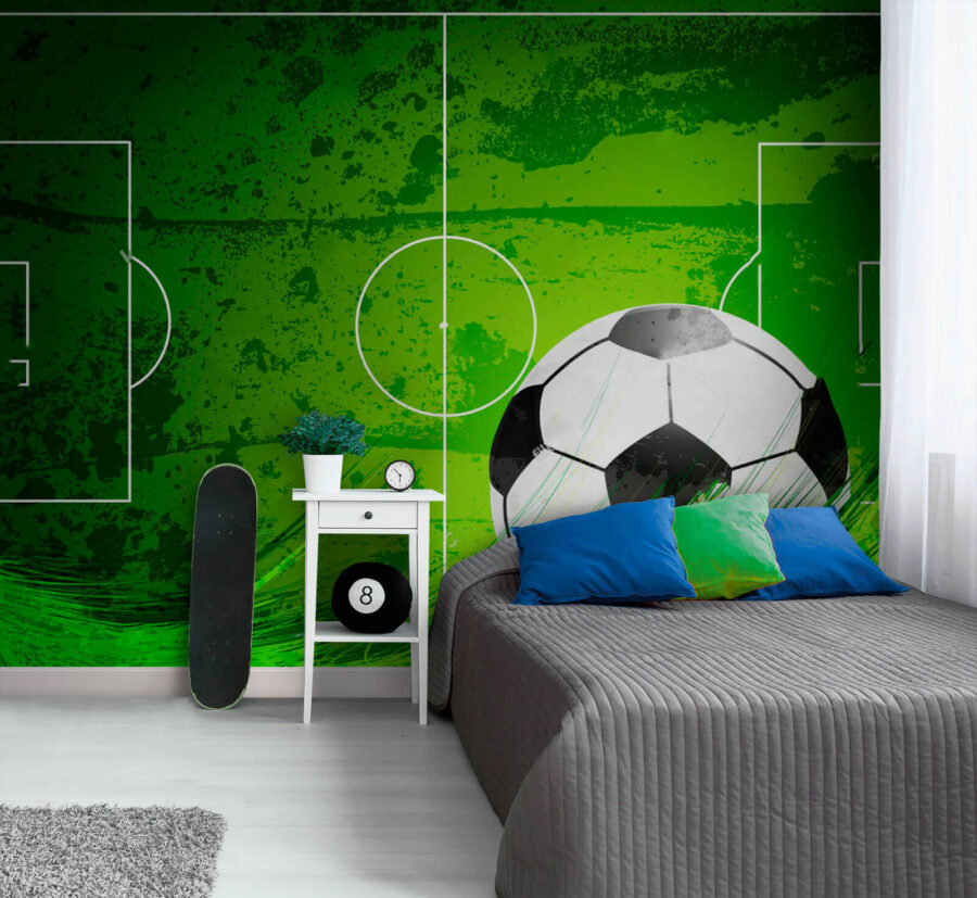 Football ball on a green field u72784pir1 900x827 - Football ball on a green field - tegory