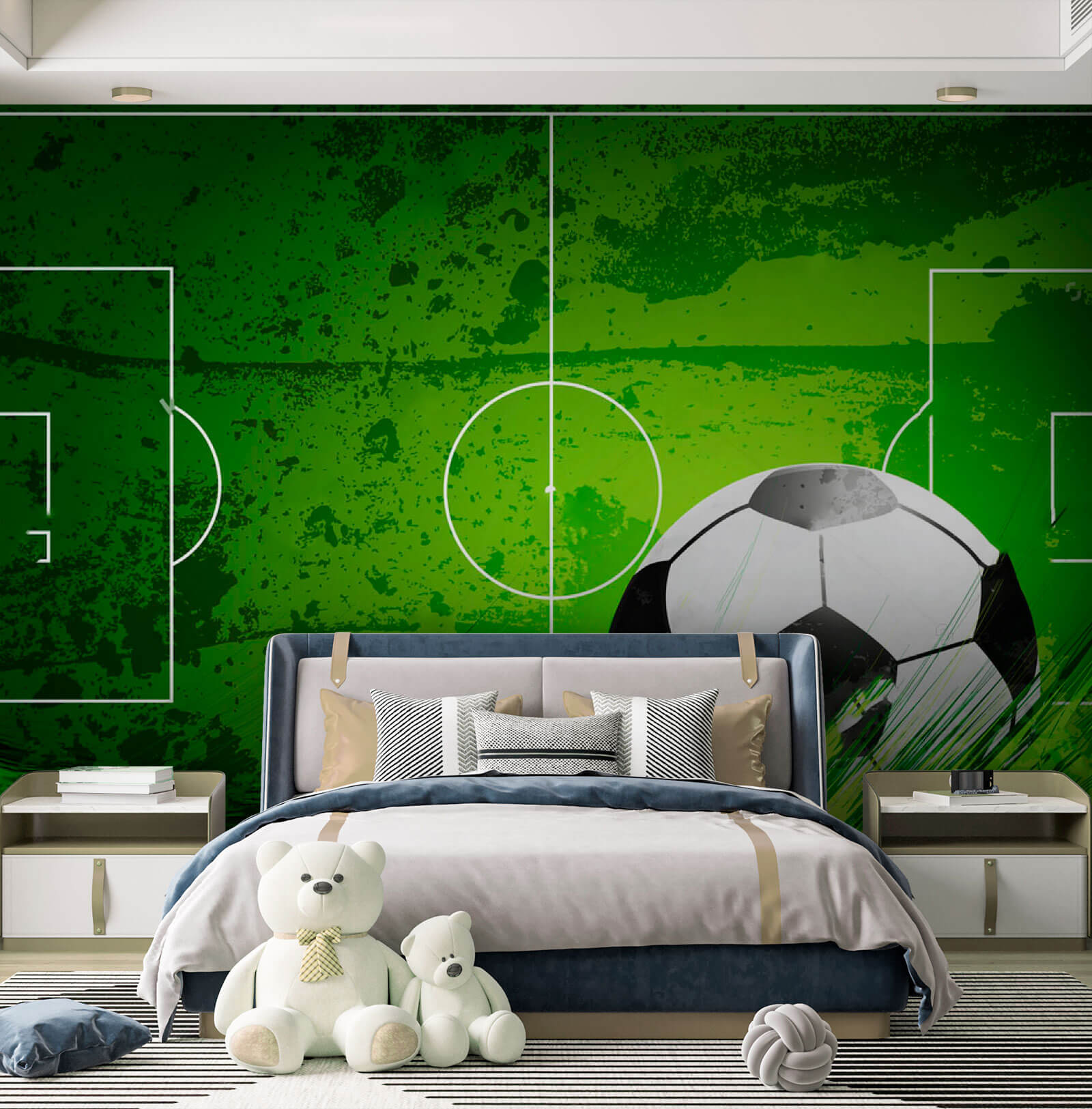 u72784pib1m - Football ball on a green field - tegory