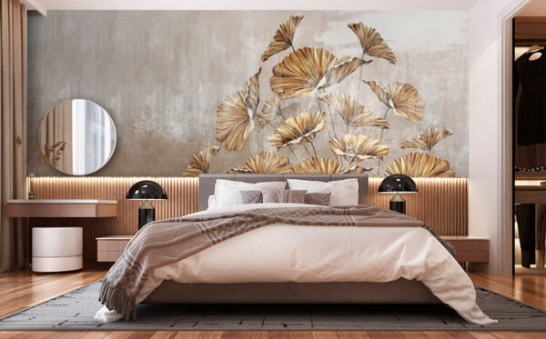 u72440pib1 600x373 - Painting of leaves on a wall - tegory