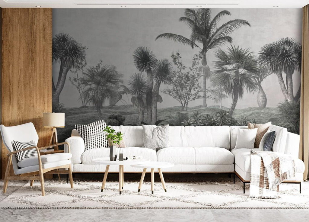 Landscape with palm trees and bushes u72418pig2 1024x735 - Landscape with palm trees and bushes - tegory