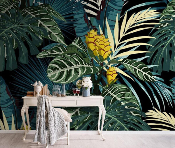 Pattern of tropical plants Pattern of tropical plants