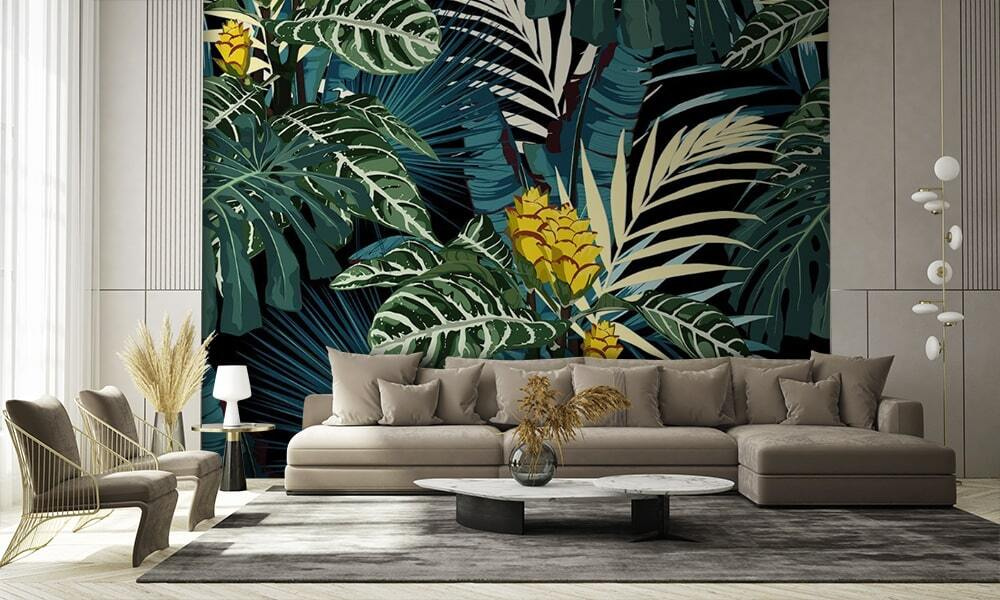 Pattern of tropical plants u72347pig1 - Pattern of tropical plants - tegory