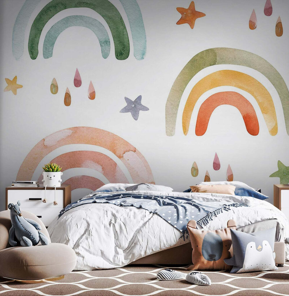 u72183pir2 997x1024 - Pattern of watercolor rainbows and stars - tegory