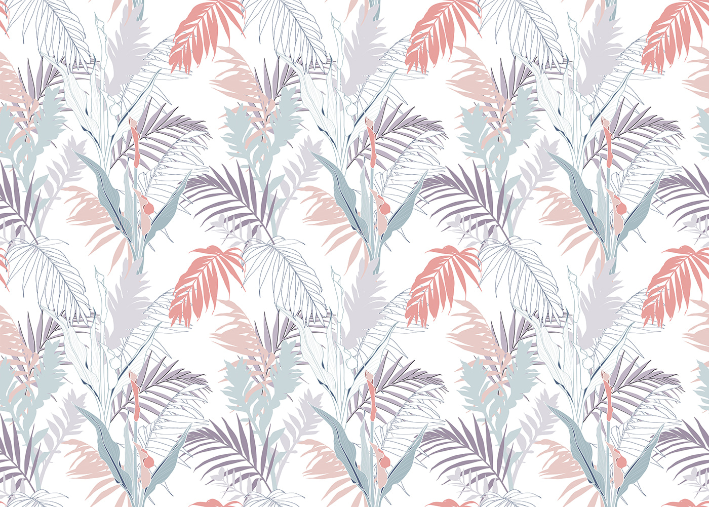 u72147p - Pattern of leaves and plants - tegory