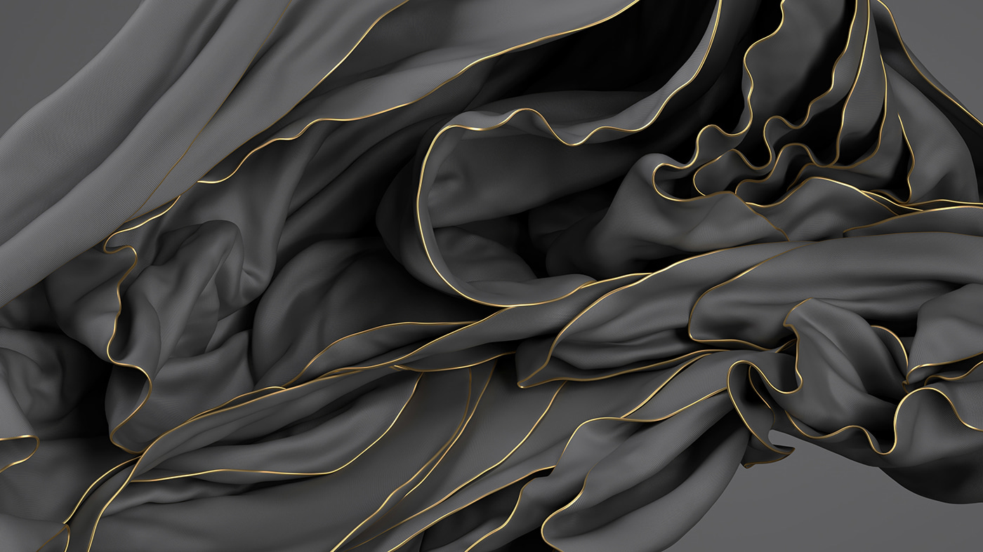 Textured fabric with elegant curves Textured fabric with elegant curves