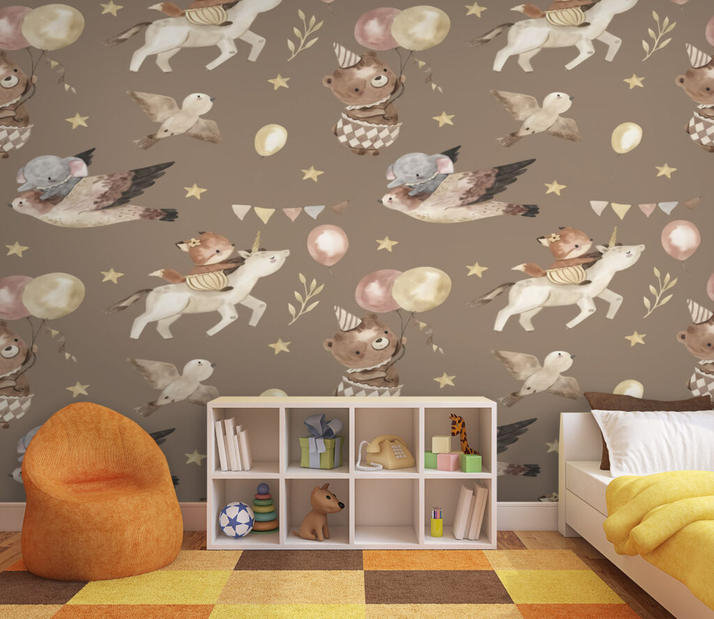 Pattern of animals and balloons u72098pir3 1024x888 - Pattern of animals and balloons - tegory