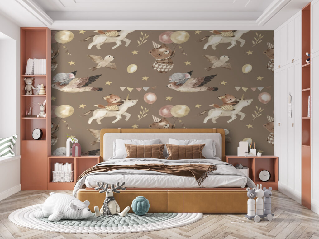 Pattern of animals and balloons u72098pir1 1024x768 - Pattern of animals and balloons - tegory