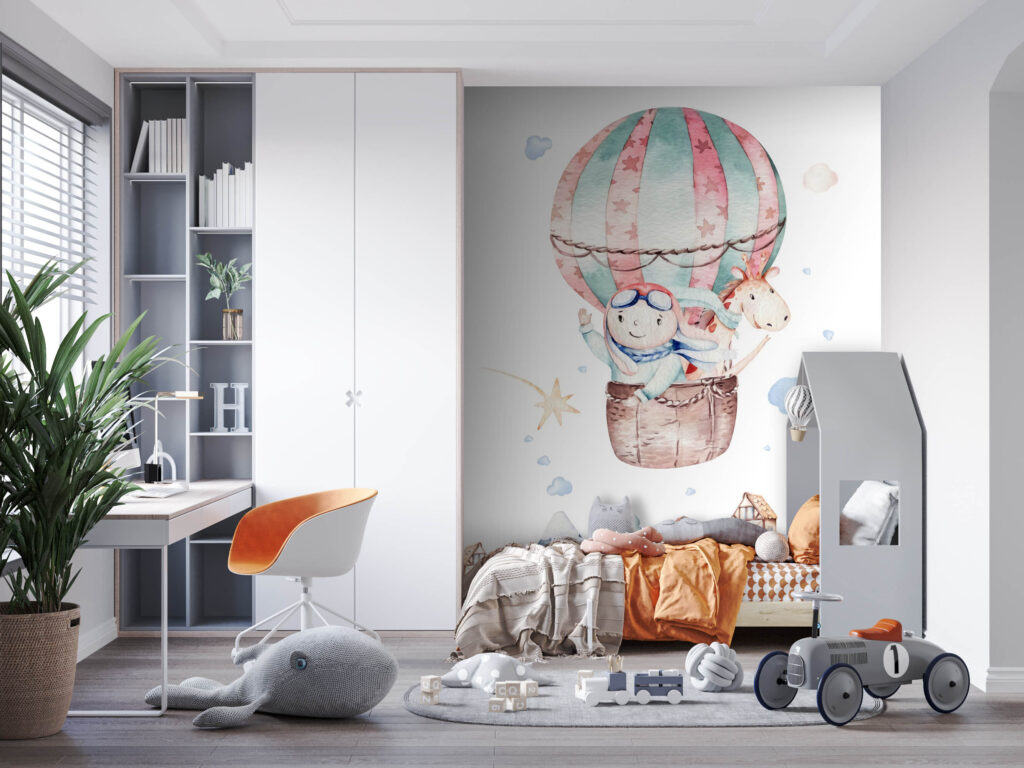 u72079pir1m 1024x768 - Watercolor illustration of a person in a hot air balloon - tegory