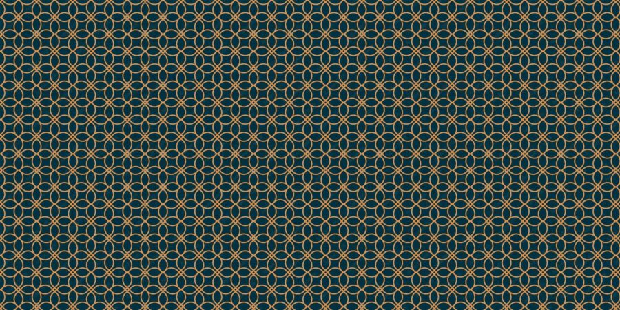 Pattern of circles and lines
