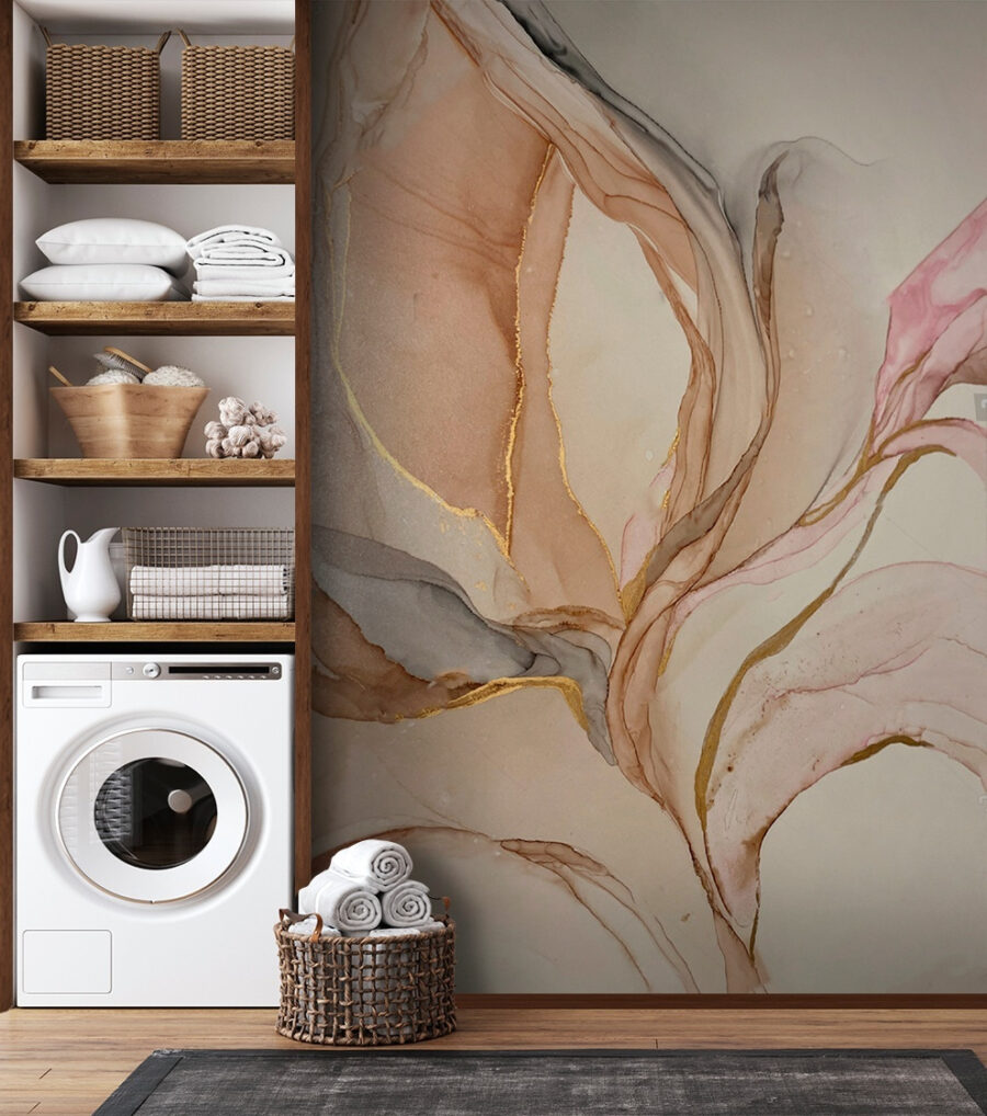Flowing hues in soft harmony