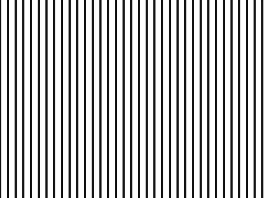 Wall murals Black and white vertical lines - Image 4