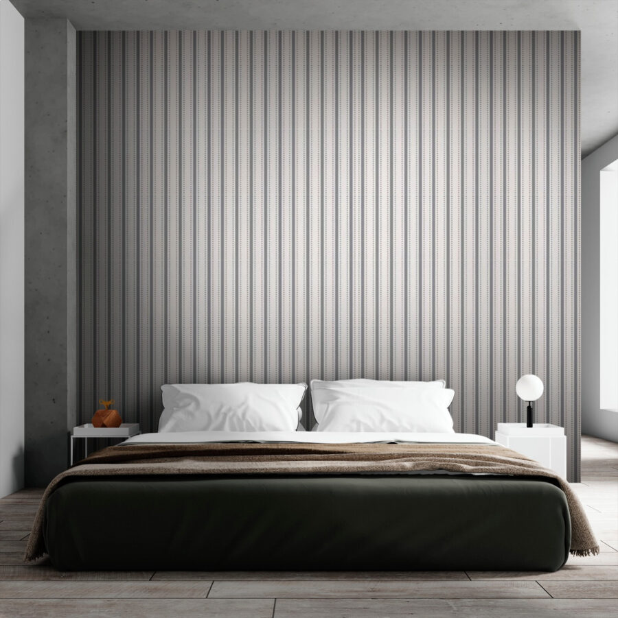 Elegant lines in soft contrast.