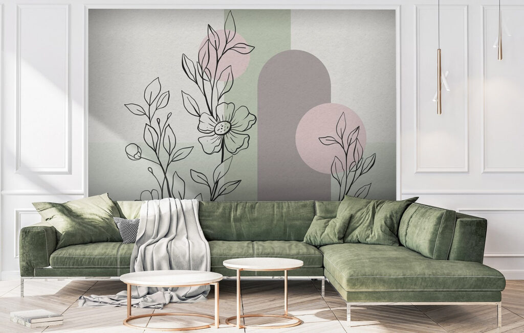 u71637pig3 1024x652 - Drawing of a flower and leaves - tegory