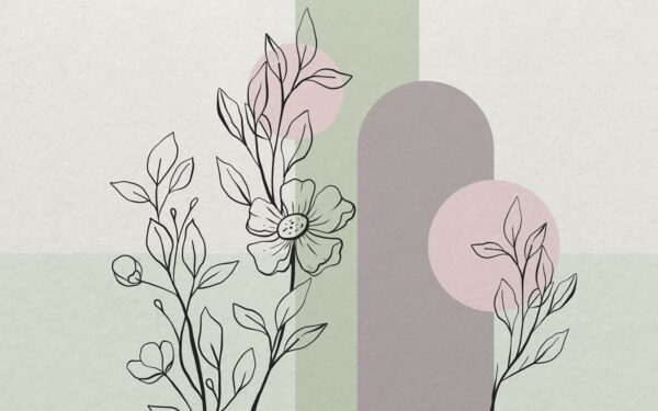 u71637p 600x375 - Drawing of a flower and leaves - tegory