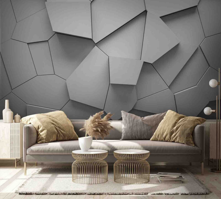 White wall with many irregular shapes u71596pig1m 900x810 - White wall with many irregular shapes - tegory
