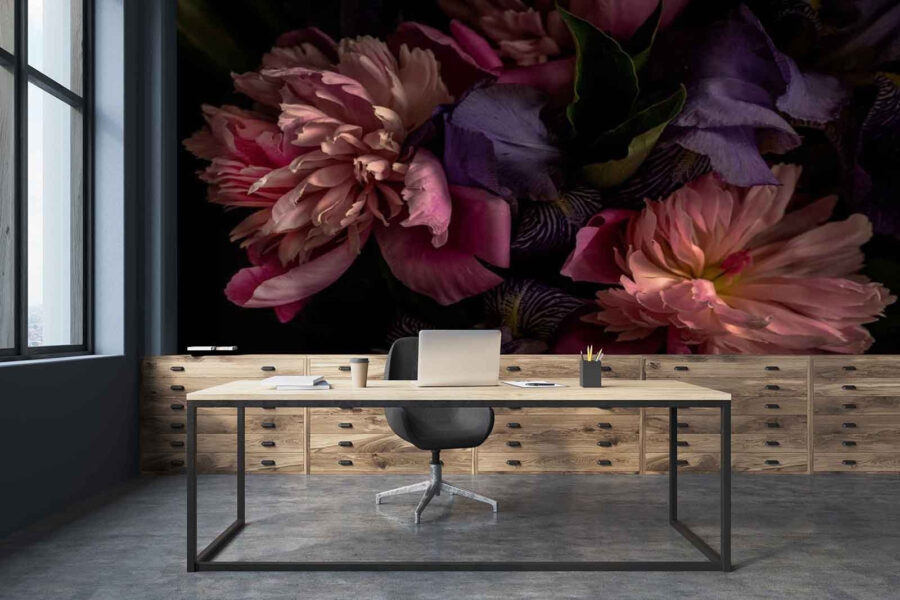 Wall murals Delicate petals in soft colors - Image 3
