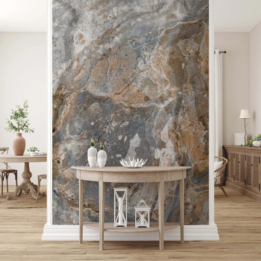 Wall murals A close up of a stone - Image 3