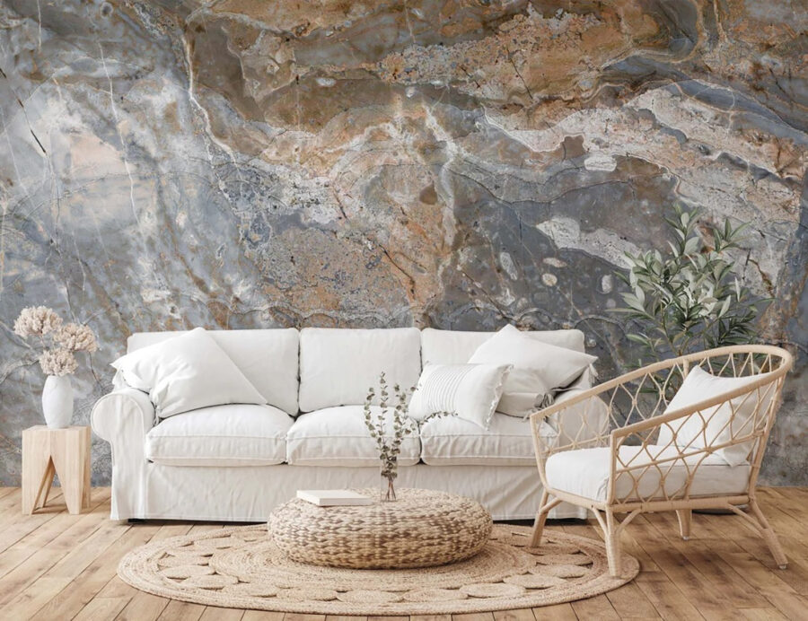 Wall murals A close up of a stone - Image 2