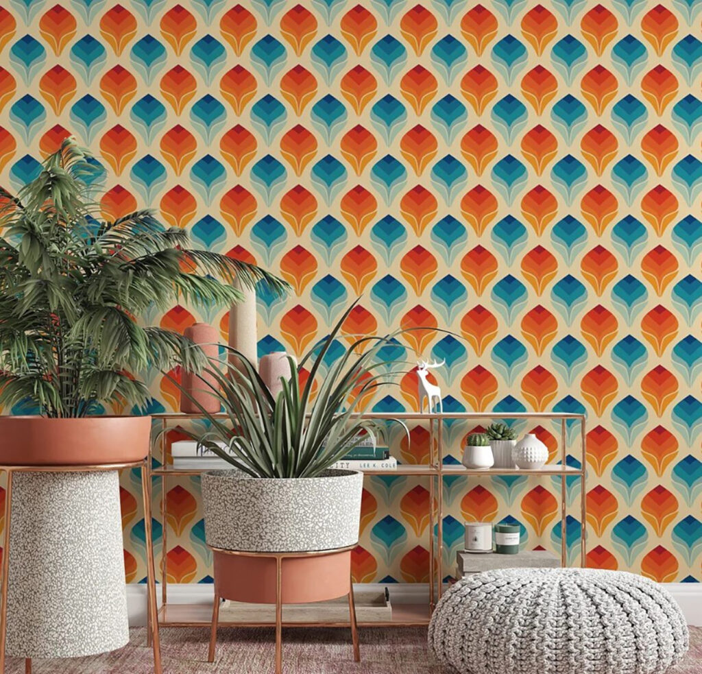 u71428pig1m 1024x983 - Pattern of orange and blue leaves - tegory